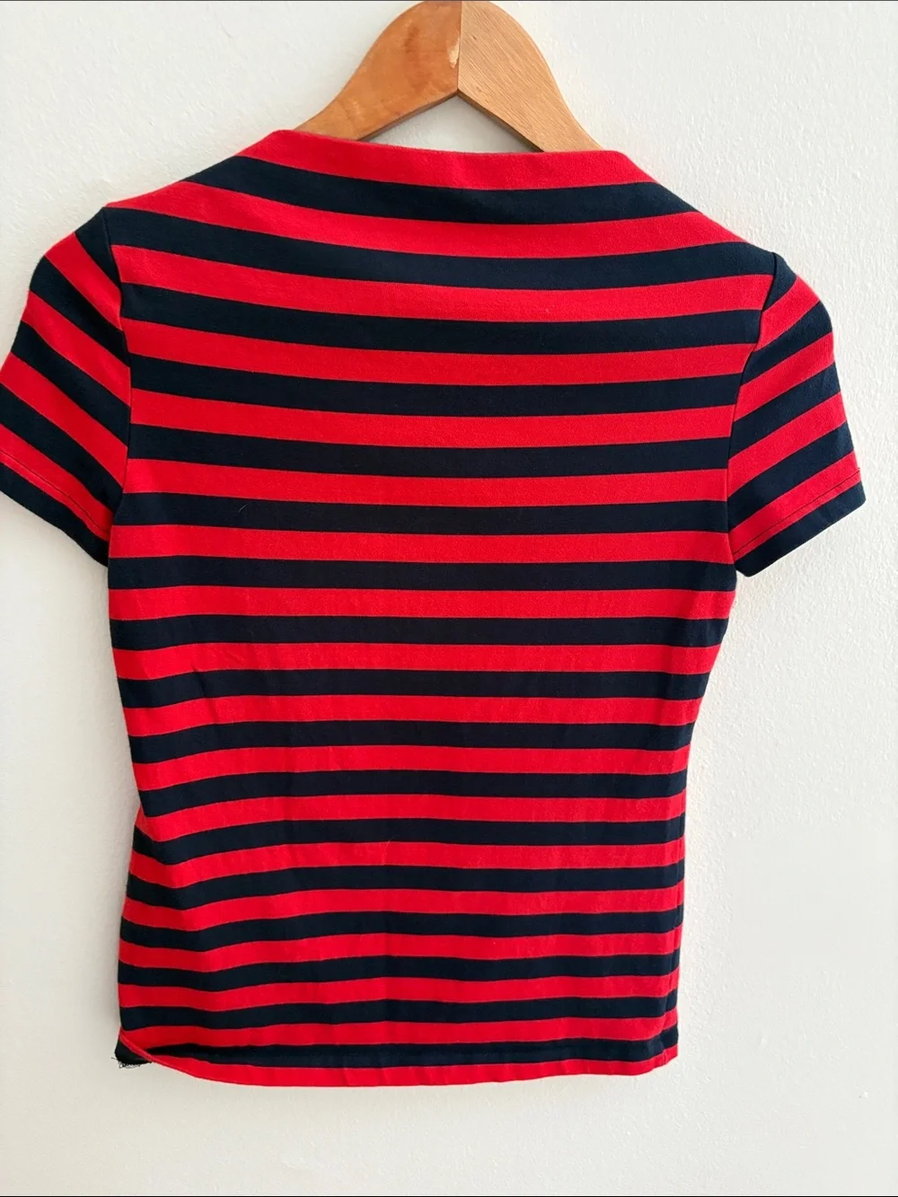 kate spade Red & Navy Striped Short-Sleeve Tee